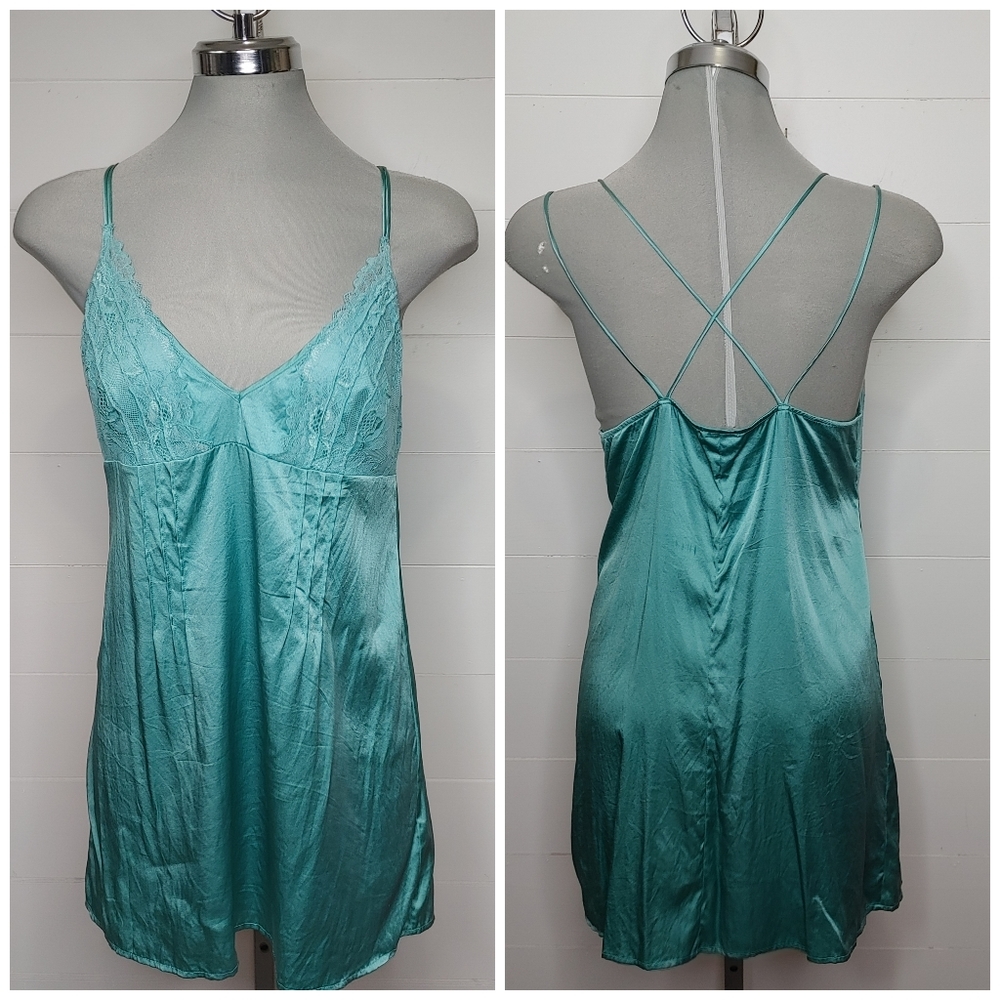La Perla Teal Chemise